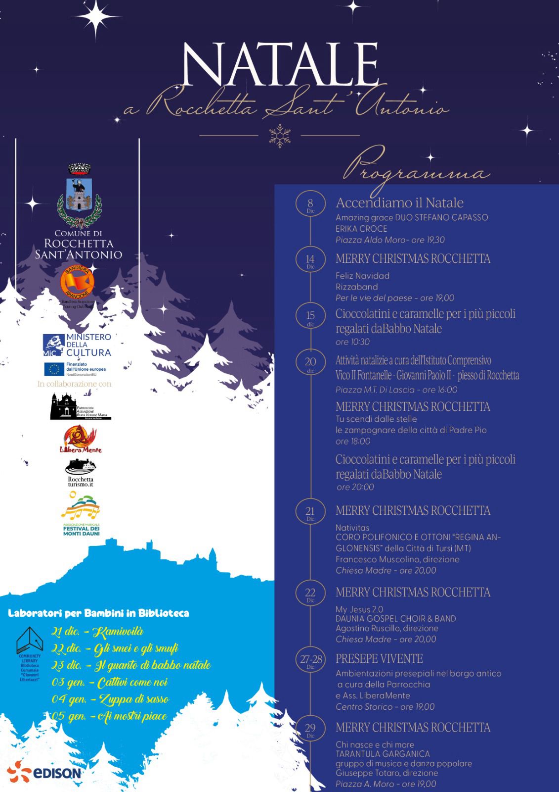 Natale a Rocchetta- programma